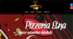 Desktop Screenshot of etna-pizza.pl